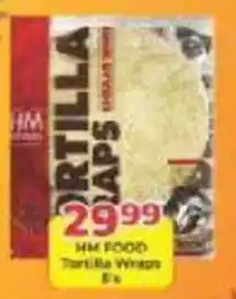 M.A Powertrade HM FOOD Tortilla Wraps offer