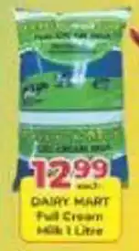 M.A Powertrade DAIRY MART Full Cream Milk offer