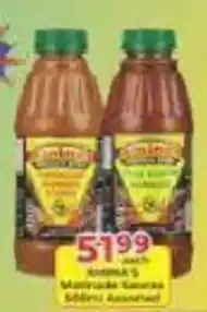M.A Powertrade AMINA'S Marinade Sauces Assorted offer