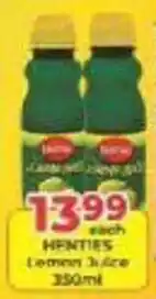 M.A Powertrade Henties Lemon Juice offer