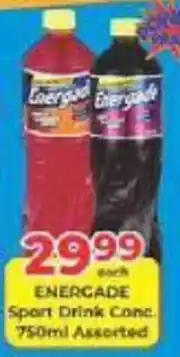 M.A Powertrade ENERGADE Sport Drink Conc. Assorted offer