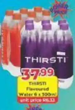 M.A Powertrade THIRSTI Flavoured Water offer