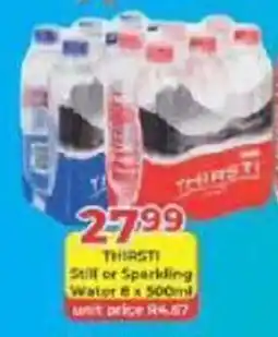 M.A Powertrade THIRSTI Still or Sparkling Water offer
