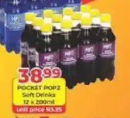 M.A Powertrade POCKET POPZ Soft Drinks offer