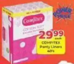 M.A Powertrade Comflex Panty Liners offer