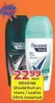 M.A Powertrade Rexona Shield Roll on Mens / Ladies Assorted offer
