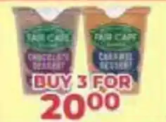 M.A Powertrade Fair Cafe Chocolate Dessert offer