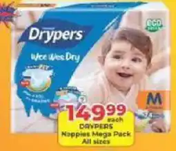 M.A Powertrade Drypers Nappies Mega Pack offer