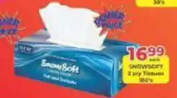 M.A Powertrade SnowSoft 2 ply Tissues offer