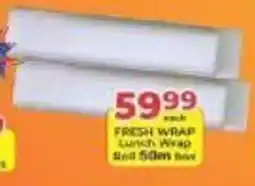 M.A Powertrade FRESH WRAP Lunch Wrap offer