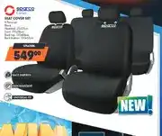 Midas Sparco Corsa Seat Cover Set 9 Piece Black (SPS476BK) offer