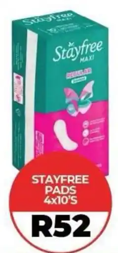 1UP Stayfree Pads offer