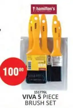 KitKat Cash and Carry Hamilton's Viva 5 Piece Brush Set offer