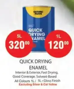 KitKat Cash and Carry Olympic Paints Quick Drying Enamel offer