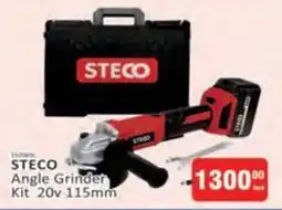 KitKat Cash and Carry STECO Angle Grinder Kit 20v 115mm offer