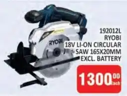KitKat Cash and Carry RYOBI 18V LI-ON CIRCULAR SAW offer
