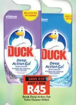 Checkers Duck Deep Action Gel Toilet Cleaner offer