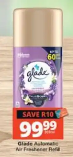 Checkers Glade Automatic Air Freshener Refill offer