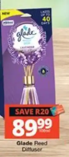 Checkers Glade Reed Diffuser offer