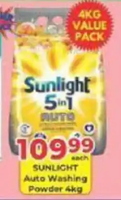 M.A Powertrade Sunlight 5 in 1 Auto Washing Powder offer