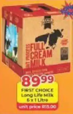 M.A Powertrade First Choice Long Life Milk offer
