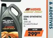 Midas Liquid Gold Semi-Synthetic Oil 10W-40 5L