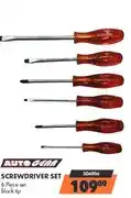 Midas Autogear Screwdriver Set 6 Piece Black Tip SD6006 offer
