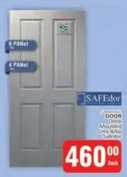 KitKat Cash and Carry Laminate Door Deep Moulded Grey 4/6p Safedor offer