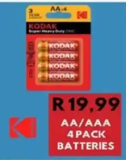 Take 'n Pay KODAK Super Heavy Duty AA Batteries offer