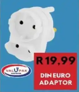 Take 'n Pay VALUPAK DIN EURO ADAPTOR offer