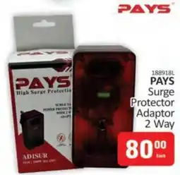 KitKat Cash and Carry PAYS Surge Protector Adaptor 2 Way offer