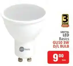 KitKat Cash and Carry LED Basics GU10 3W D/L BULB offer