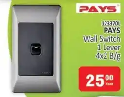 KitKat Cash and Carry PAYS Wall Switch 1 Lever offer