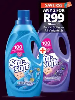 Checkers Sta-soft Fabric Softener offer