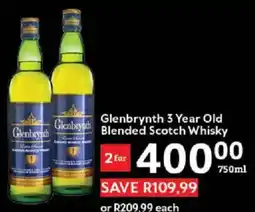 Oxford Freshmarket Glenbrynth 3 Year Old Blended Scotch Whisky offer