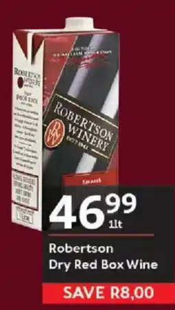 Oxford Freshmarket Robertson Dry Red Box Wine offer