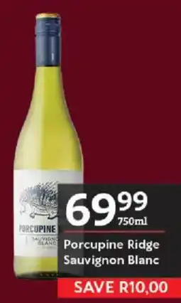 Oxford Freshmarket Porcupine Ridge Sauvignon Blanc offer