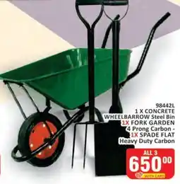 KitKat Cash and Carry WHEELBARROW Steel Bin offer