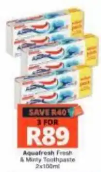 Aquafresh Fresh & Minty Toothpaste