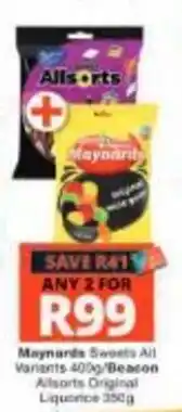 Checkers Hyper Maynards Sweets All Variants Assorted offer
