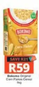 Checkers Hyper Bokomo Original Corn Flakes Cereal offer