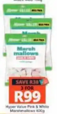 Checkers Hyper Hyper Value Pink & White Marshmallows offer