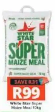 Checkers Hyper White Star Super Maize Meal offer