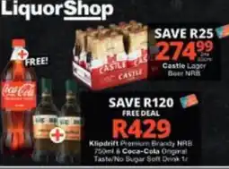 Checkers Hyper Castle Lager Beer NRB offer
