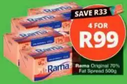 Checkers Hyper Rama Original 70% Fat Spread offer