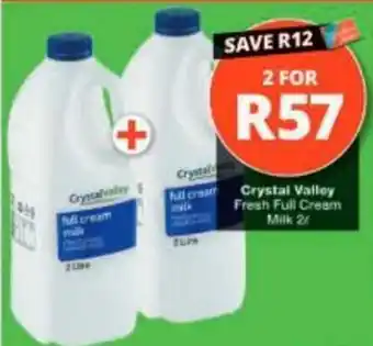 Crystal Valley Fresh Full Cream Milk