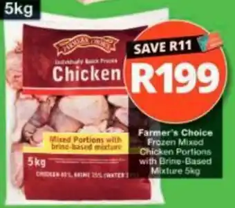 Farmer's Choice Frozen Mixed Chicken Portions