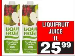 Advance Cash n Carry LIQUIFRUIT JUICE 1L offer