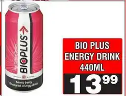 Advance Cash n Carry BIO PLUS ENERGY DRINK 440ML offer