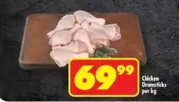 Shoprite Chicken Drumsticks per kg offer